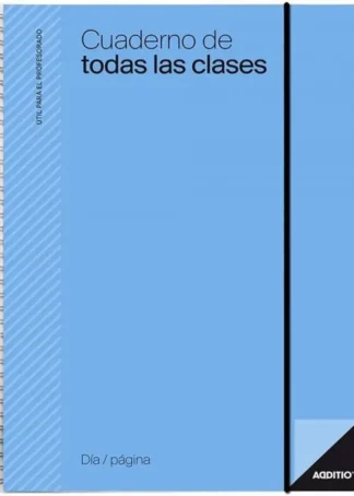 CUADERNO DE TODAS LAS CLASES D/P 17X24CM