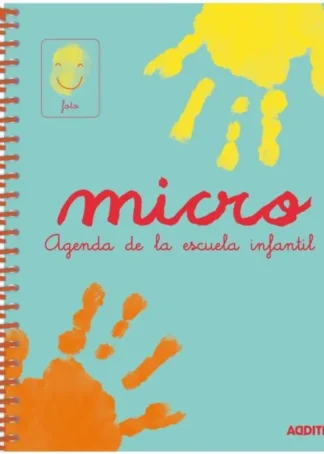 AGENDA INFANTIL ESPIRAL MICRO A5 D/P RELACION FAMILIA/ESC.