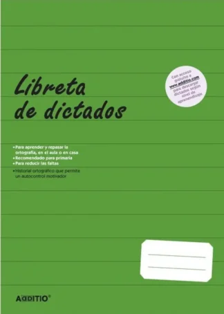 LIBRETA DE DICTADOS PRIMARIA A4 64H