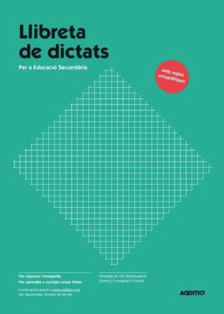 (CAT).LLIBRETA DE DICTATS A5 SECUNDARIA