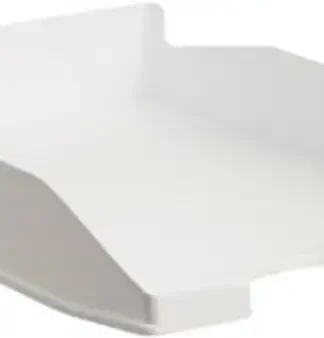 C/6 BANDEJA SOBREMESA PLASTICO COLOR BLANCO PA 345X255X60MM