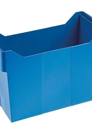 CAJETIN DE ARCHIVO PARA CARPETAS COLGANTES A4 COLOR AZUL