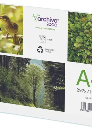 EXPOSITOR DE MESA FORMA T A4 HORIZONTAL 85X300X215MM