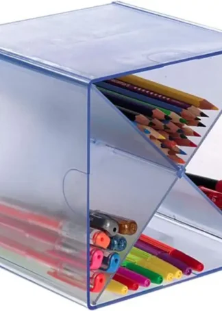 ORGANIZADOR CON DIVISOR DE ASPA CON 4 COMPARTIMENTOS AZUL