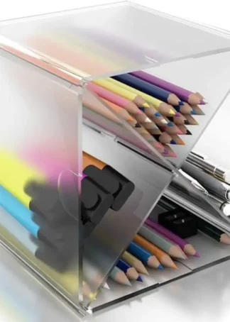 ORGANIZADOR CON DIVISOR DE ASPA CON 4 COMPARTIMENTOS TRANSP