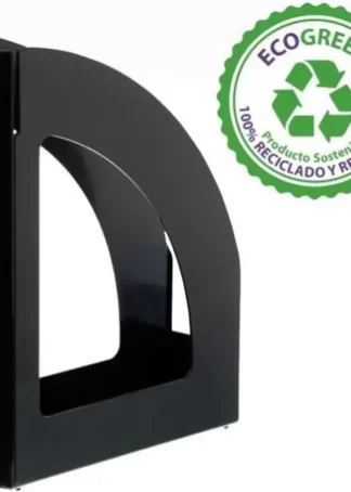 C/6 REVISTEROS PLASTICO COLOR NEGRO OPACO 250X80X320MM