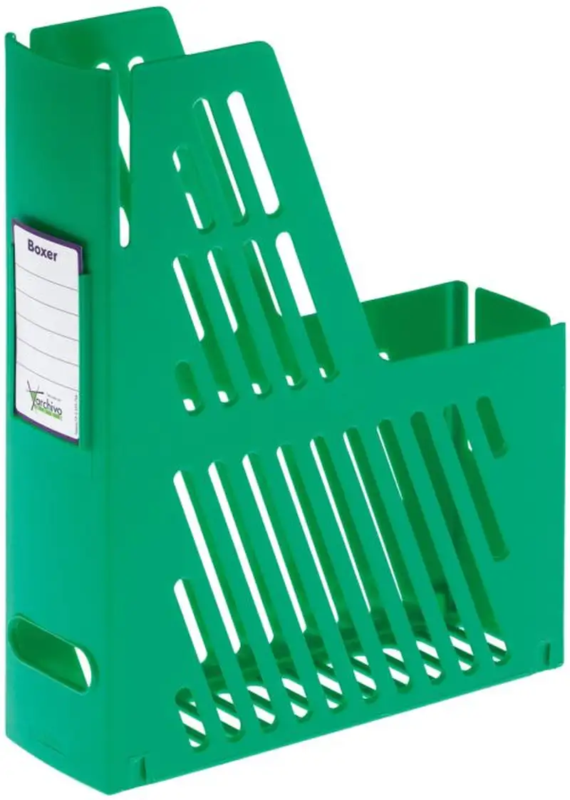 REVISTERO PLASTICO COLOR VERDE CON IDENTIFICADOR