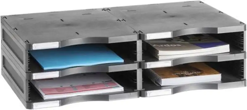 MODULO DE 4 COMPARTIMENTOS ARCHIVODOC 360X600X165MM