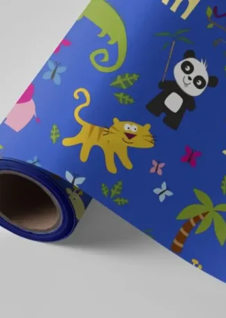 BOBINA PAPEL REGALO FANTASIA INFANTIL 31CMX2KG