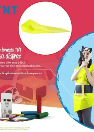 PACK 25 BOLSAS DISFRAZ TEJIDO NO TEJIDO 65X90CM AMARILLO