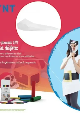 PACK 25 BOLSAS DISFRAZ TEJIDO NO TEJIDO 65X90CM BLANCO