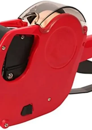 SET DE ETIQUETADORA MX2616 ROJA CON 10 ROLLOS ETIQUETAS