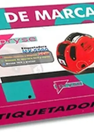 SET DE ETIQUETADORA MX2612 AZUL CON 10 ROLLOS ETIQUETAS