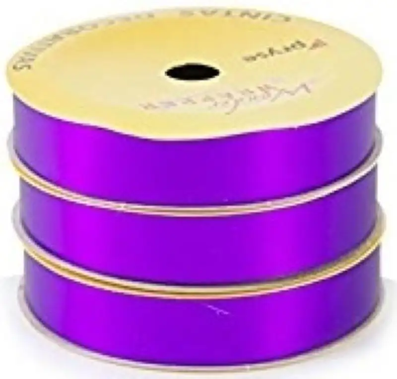 PACK 3 CINTA LILA 19MMX10M METALIZADA LAMINADA