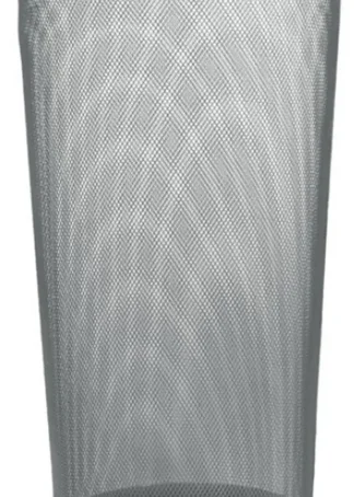 PARAGUERO REJILLA REDONDO COLOR GRIS CROMADO