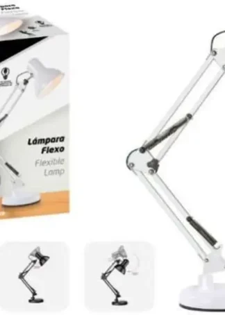 FLEXO SOBREMESA MULTIPOSICION BLANCO