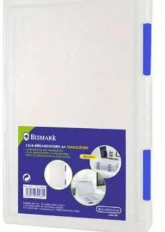 CAJA ORGANIZADORA A4 TRANSPARENTE