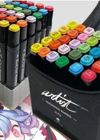 ESTUCHE 30 ROTULADORES PROFESSIONAL MARKERS DOBLE PUNTA