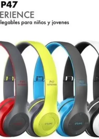 AURICULARES KIDS PODS P47 PLEGABLES WIRELESS SURTIDOS