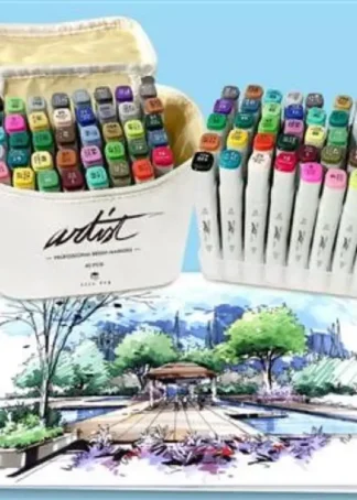 ESTUCHE 40 ROTULADORES PROFESSIONAL BRUSH DOBLE PUNTA