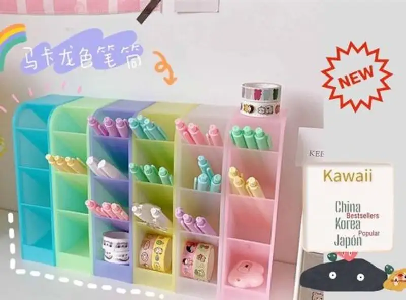 ORGANIZADOR VERTICAL 4 PISOS TRANSPARENTE COL SURTIDOS