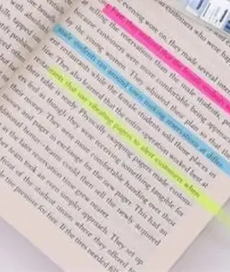 PAQUETE 160 NOTAS SEÑALADORAS LINEAS ACETATO TRANSPARENTE