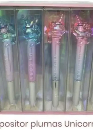 EXP. 36 PLUMAS COLORES RAINBOW UNICORNIO