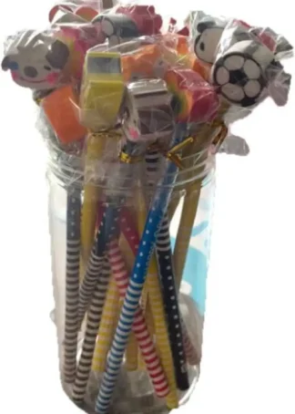 BOTE 24 LAPICES CON GOMAS LITE STYLE