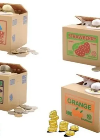 HUCHA GATO GUARDAMONEDAS SURTIDOS