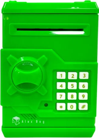 CAJA FUERTE ELECTRONICA COLOR VERDE