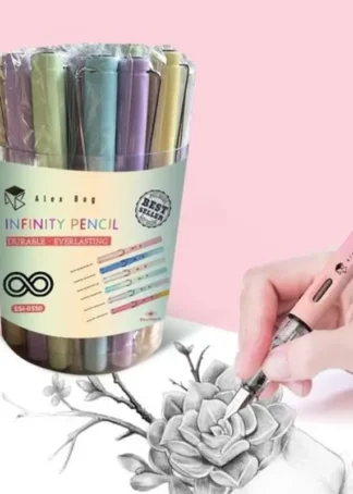 BOTE 30 LAPICES INFINITOS GRADIENT PASTEL COLORES SURTIDOS