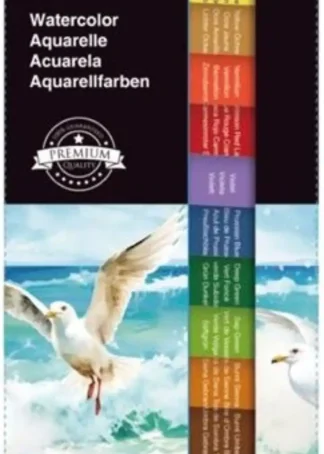 CAJA 12 TUBOS ACUARELA 12ML ARTIST COLORES SURTIDOS