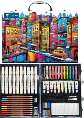 SET ART STUDIO ARTIST HOUSES CON 53 PIEZAS