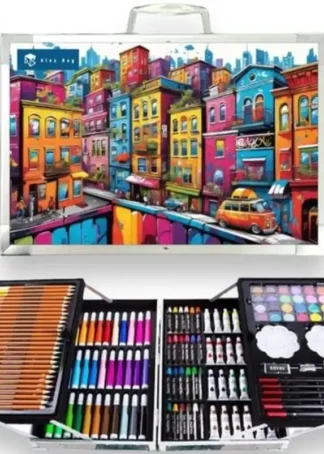 SET ALUMINIO ART STUDIO ARTIST HOUSES CON 145 PIEZAS