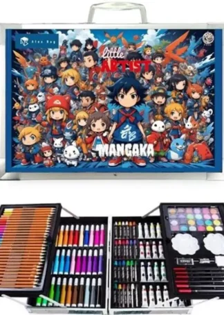 SET ALUMINIO ART STUDIO ARTIST MANGA CON 145 PIEZAS