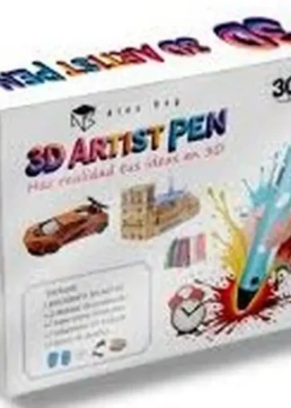 CAJA 3D ARTIST PEN CON 6 RECAMBIOS DE COLORES