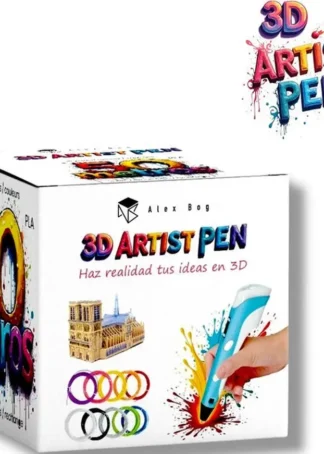C/10 RECAMBIOS BOLI ARTIST PEN 3D 50M 10 COLORES SURTIDOS