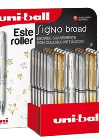 EXP 36 BOLIGRAFOS UNI-BALL SIGNO BROAD 1MM