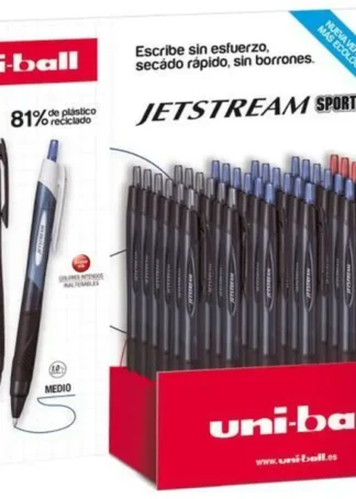 EXP 36 BOLIGRAFOS UNI-BALL JETSTREAM SXN-157E/3D