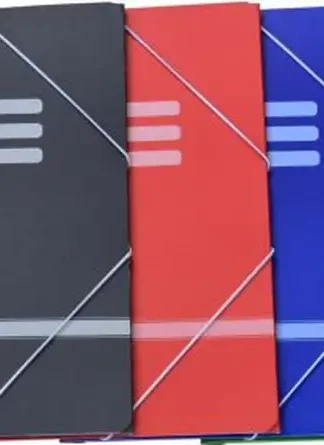 C/30 CARPETA Fº CARTON GOMAS Y SOLAPAS SERIE COLOR NOVA