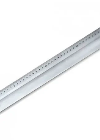 REGLA 40CM ALUMINIO CON BANDA ANTIDESLIZANTE
