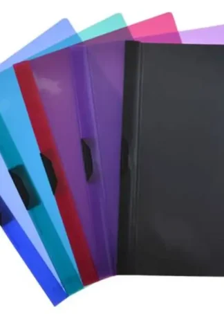 PAQ/10 DOSSIER CLIP-IT SUPRA A4 CAPACIDAD 30H. COLORES SURT