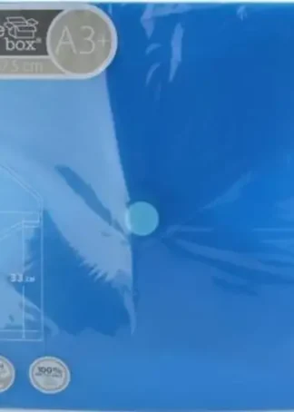 PAQ/10 CARPETA SOBRE A3+ V-LOCK 330X475 CIERRE VELCRO AZUL