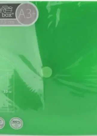 PAQ/10 CARPETA SOBRE A3+ V-LOCK 330X475 CIERRE VELCRO VERDE