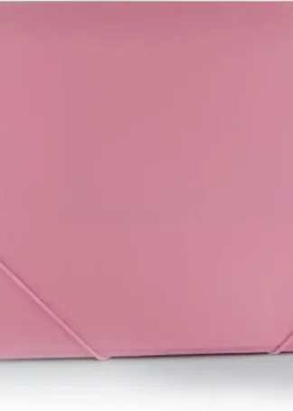 PAQ/12 CARPETAS GOMAS MAXI+ BLUSH PP COLORES SURTIDOS