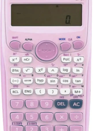 CALCULADORA CIENTIFICA LTC142 ROSA