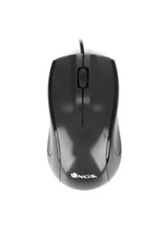 RATON NGS MIST OPTICO 1000DPI CON CONEXION USB COLOR NEGRO