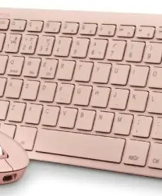 TECLADO Y RATON INALAMBRICOS NGS FANTASY KIT PINK/ROSA
