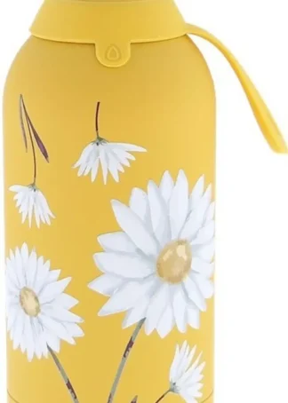 BOTELLA DE ACERO INOXIDABLE 500ML MUSTARD FLOWERS