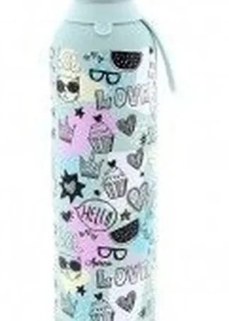 BOTELLA 600ML CON ALTAVOZ MINT HELLO GIRL